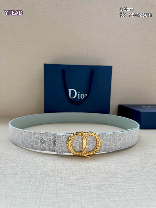Dior belt 35mmX95-125cm 8L70